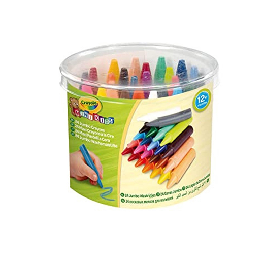 Crayola Mini Kids 24Ct Jumbo Crayon,12Pk,Asia