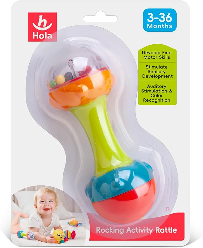 Hola Rocking Rattles-Dumbbell