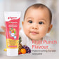 Pigeon Official Toothpaste Fruit Punch 0+ Months 1pc - 100% Food Grade Ingredients, SLS/Fluoride Free, Safe if swallowed, Gentle on new milk teeth, made with Xylitol agent, Co-developed with Pediatric Dentist, Japan No. 1 Brand