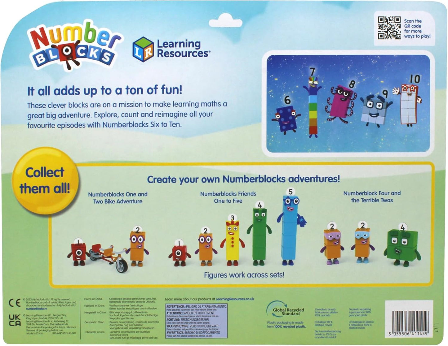 Learning Resources Numberblocks 6-10 Figures