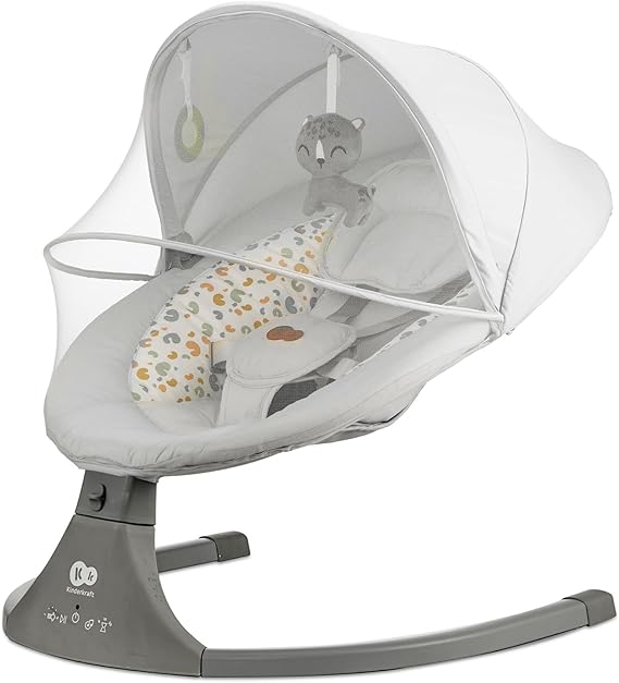 Kinderkraft Lumi 2 Light Grey RockerNap