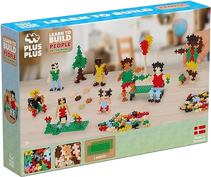 Plus Plus Learn To Build People of the World