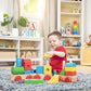 Melissa and Doug Jumbo Wooden Stacking Train – Classic