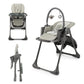 Kinderkraft Tummie Grey High Chair