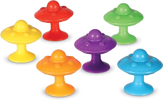 Learning Resources Super Suction Space Saucers