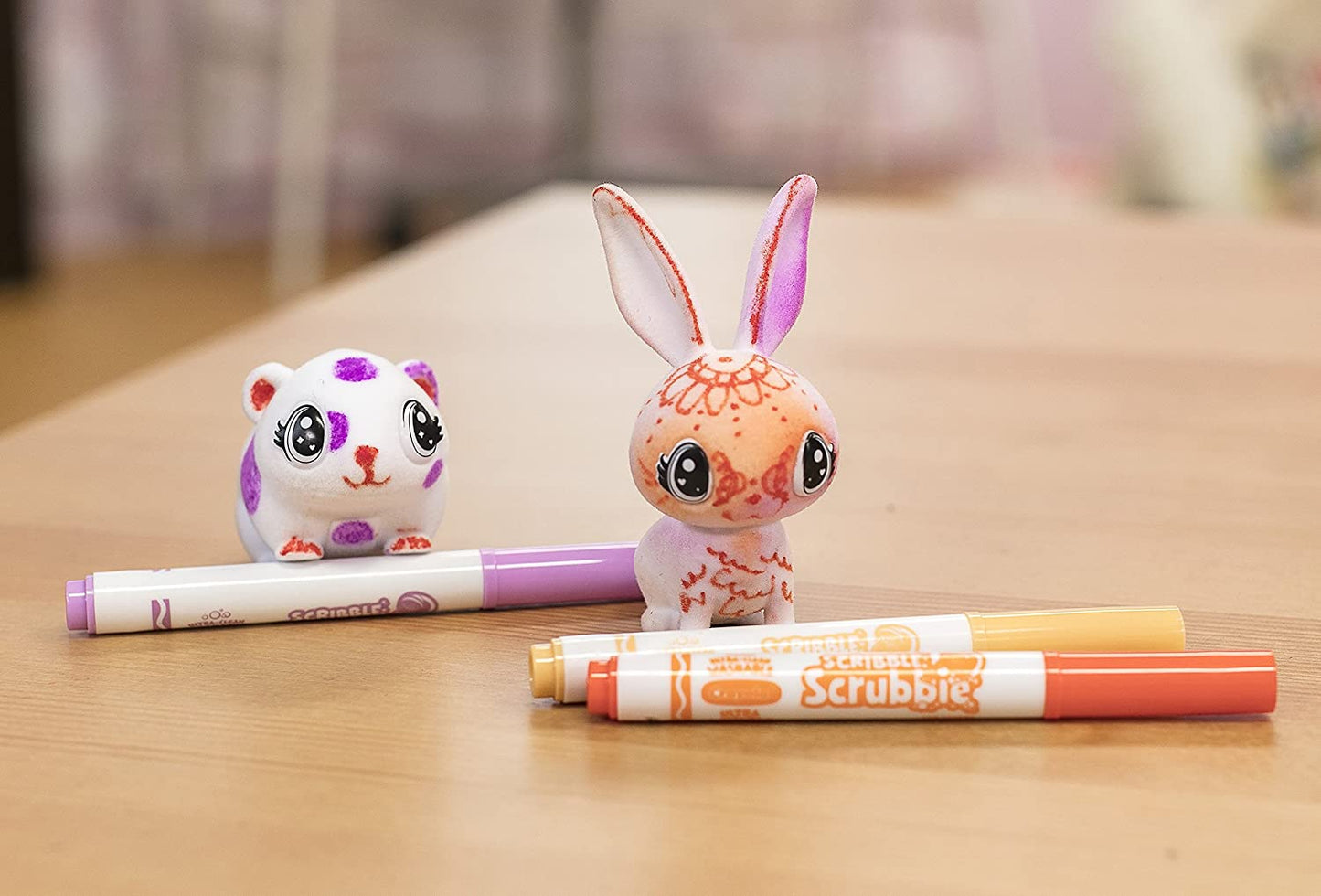 Scribble Scrubbie Pets, Rabbit And Hamster