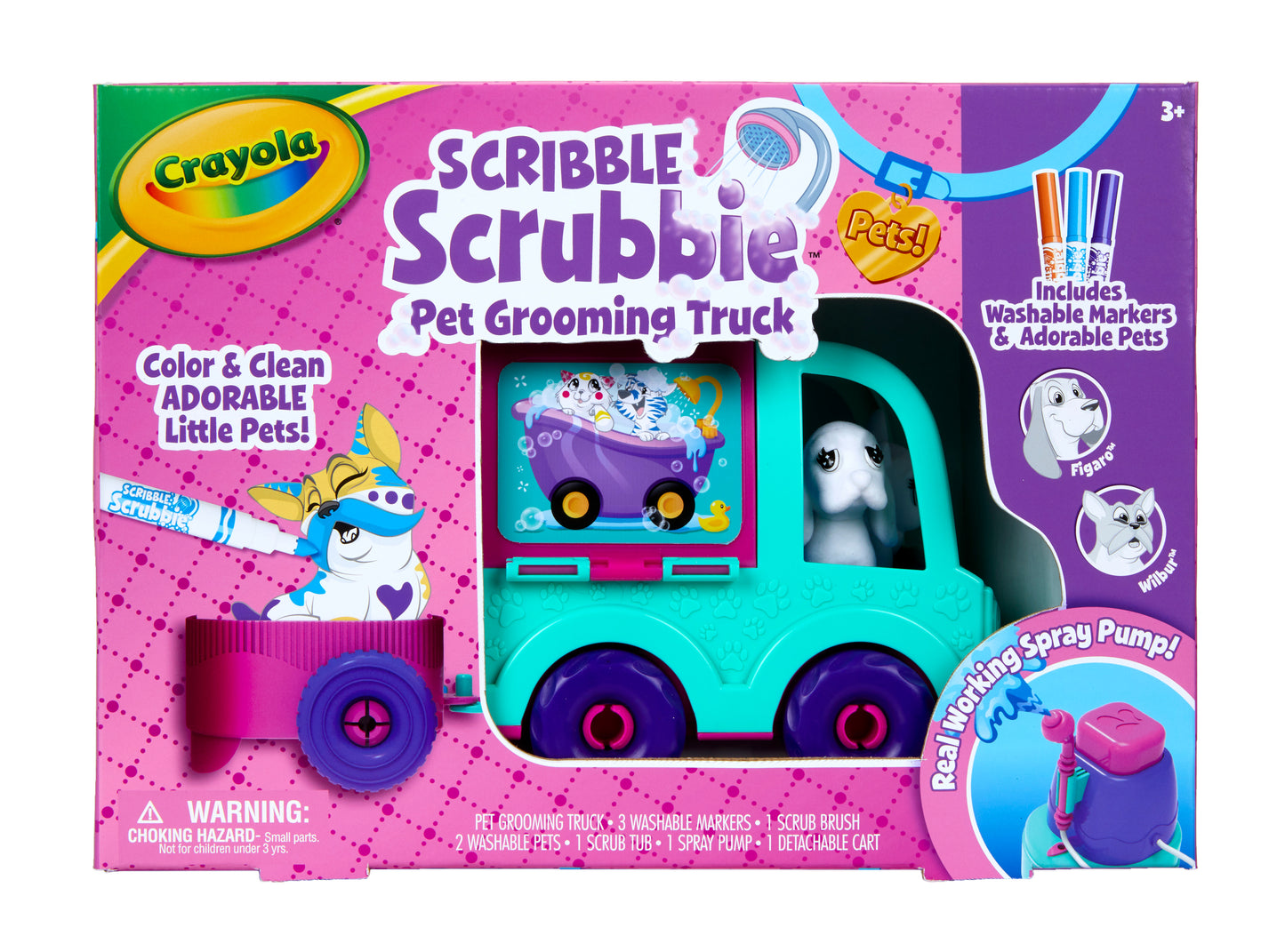 Scribble Scrubbie Grooming Truck
