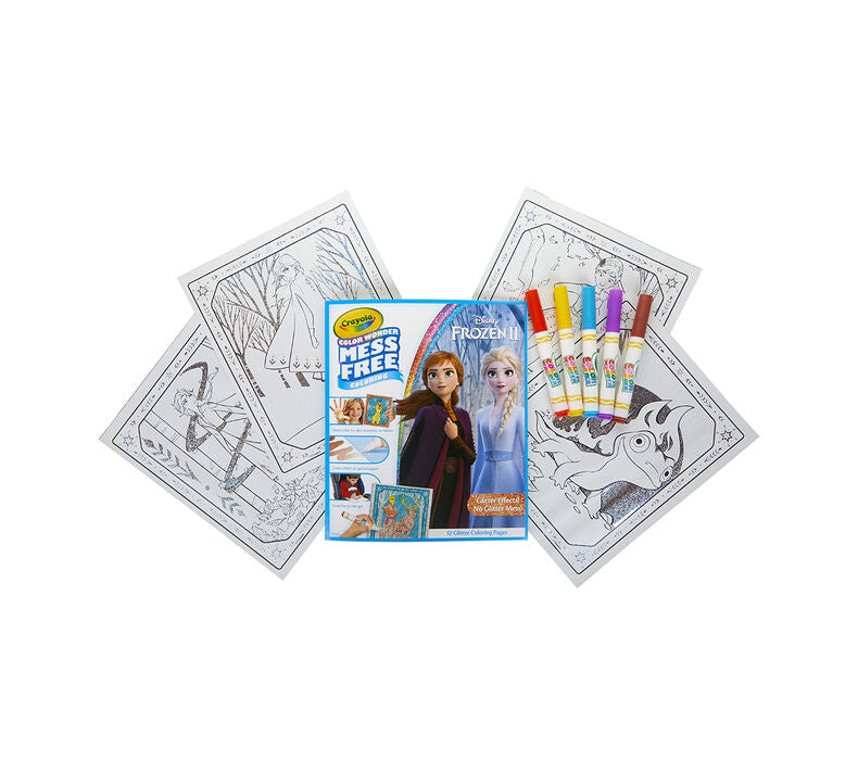 Crayola Color Wonder Mess Free Coloring Pad & Markers, Frozen