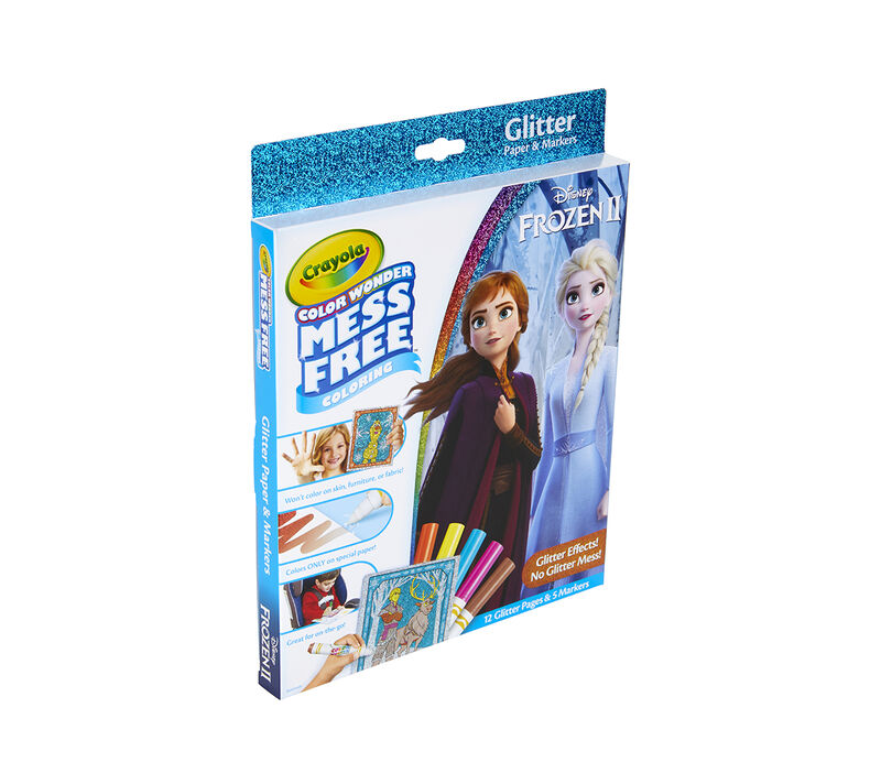 Crayola Color Wonder Mess Free Coloring Pad & Markers, Frozen