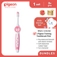 Pigeon Toothpaste Orange and Toothbrush Lesson 3 Pink