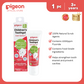 Pigeon Children's Toothgel Strawberry Flavour (3 Years +) - Anti cavity, Paraben Free, 100% Natural Scrub Agents