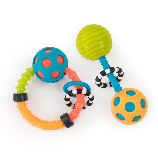 SASSY FIRST BEND & FLEX RATTLE SET