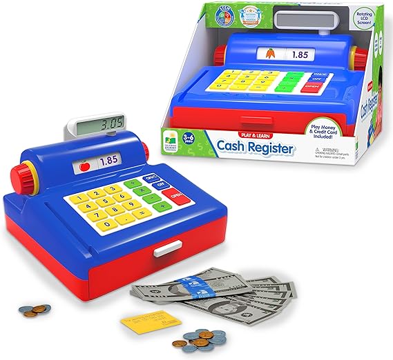 The Learning Journey Play and Learn Cash Register
