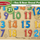 Melissa & Doug Numbers Sound Puzzle