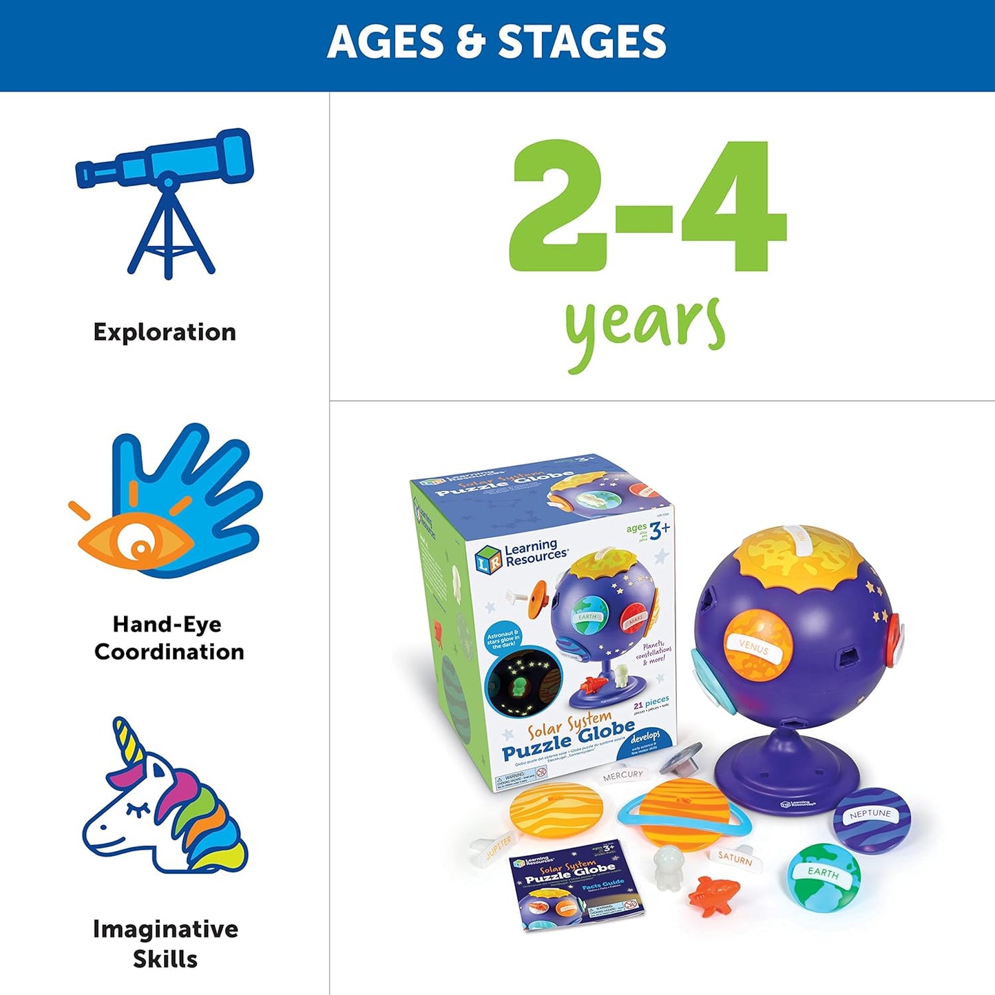 Learning Resources Space Globe Puzzle