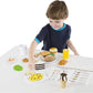 Melissa and Doug Food Fun Combine & Dine Dinners - Blue