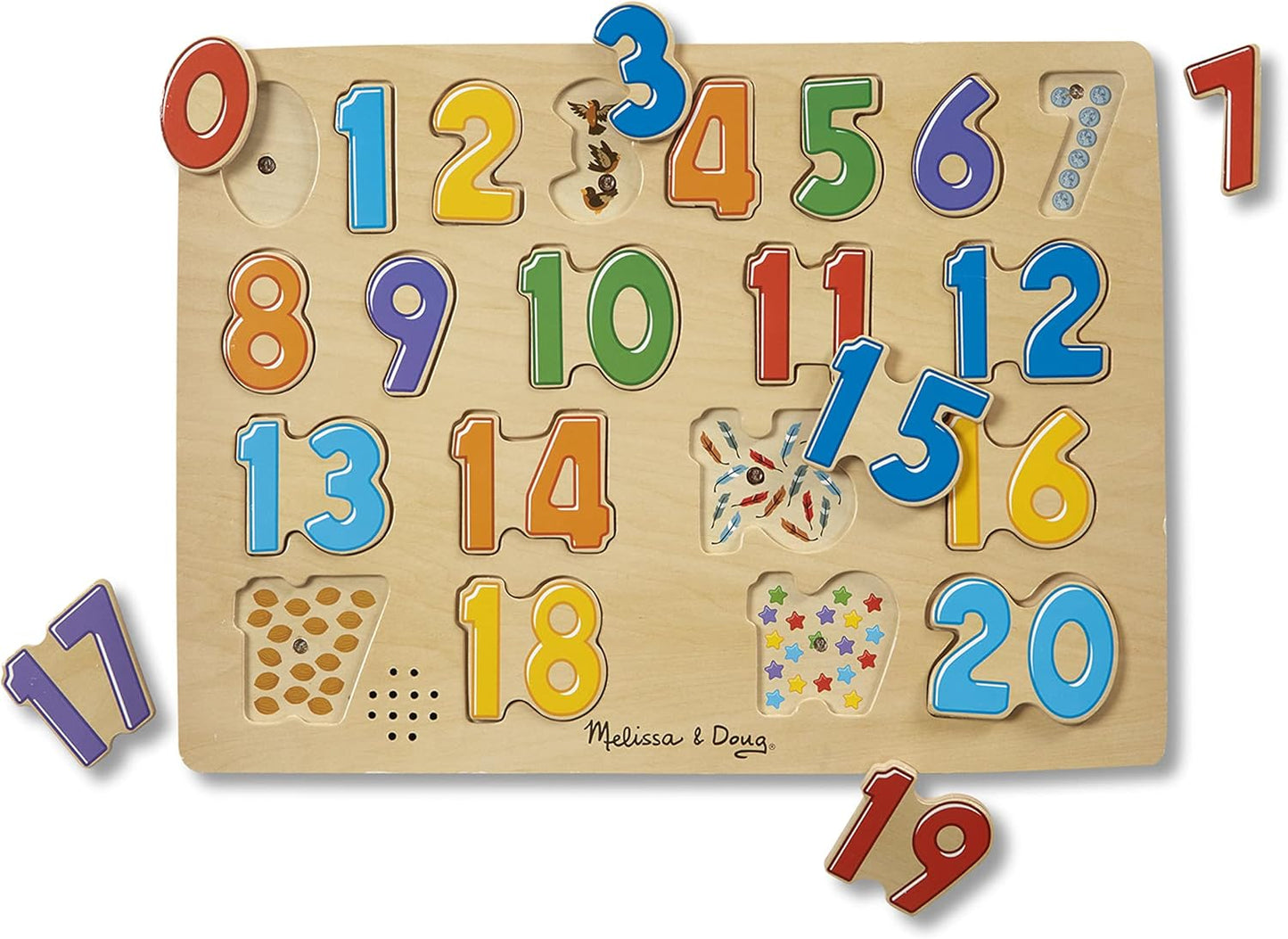 Melissa & Doug Numbers Sound Puzzle