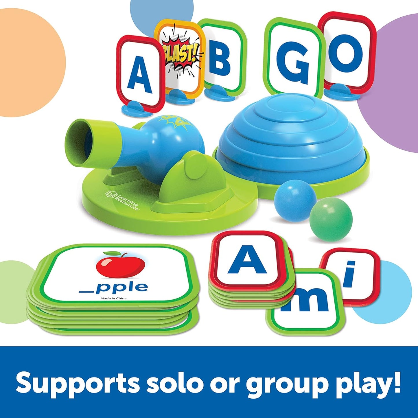 Learning Resources Alphablasters! Letter & Spelling Game