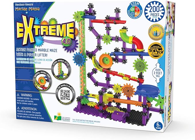 The Learning Journey Techno Gears Marble Mania Extreme 4.0  (200+ pcs)