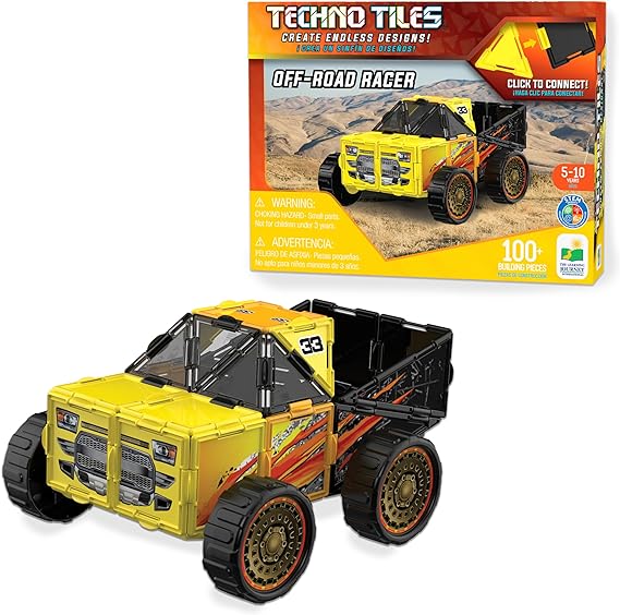 The Learning Journey Techno Tiles - Off Road Racer (100+ pcs)
