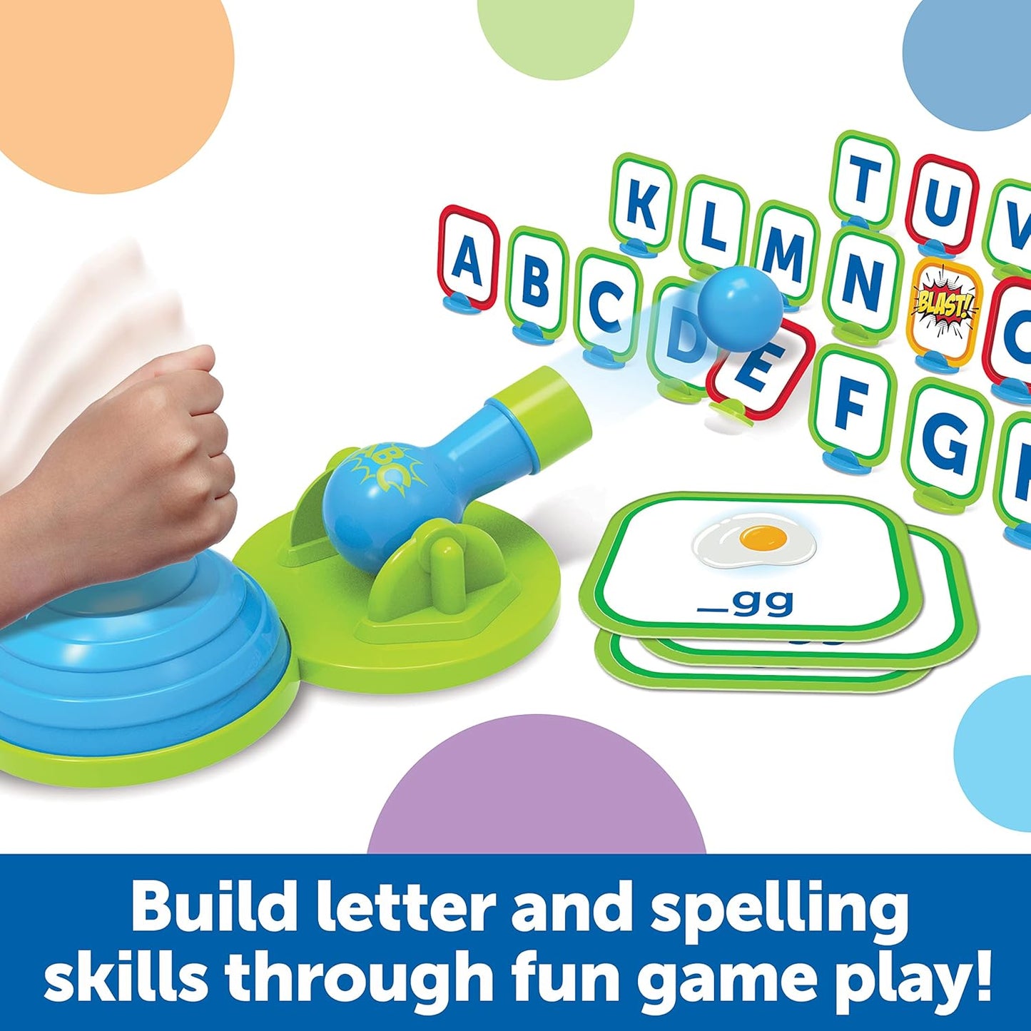 Learning Resources Alphablasters! Letter & Spelling Game