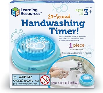 Learning Resources 20-SECOND HANDWASHING TIMER