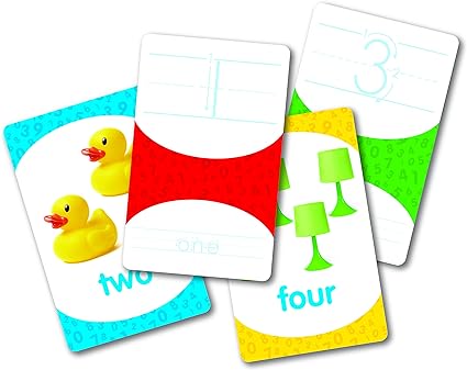 The Learning Journey Write & Erase Flash Cards - Numbers
