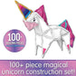 The Learning Journey Techno Tiles - Magical Unicorn (100+ pcs)