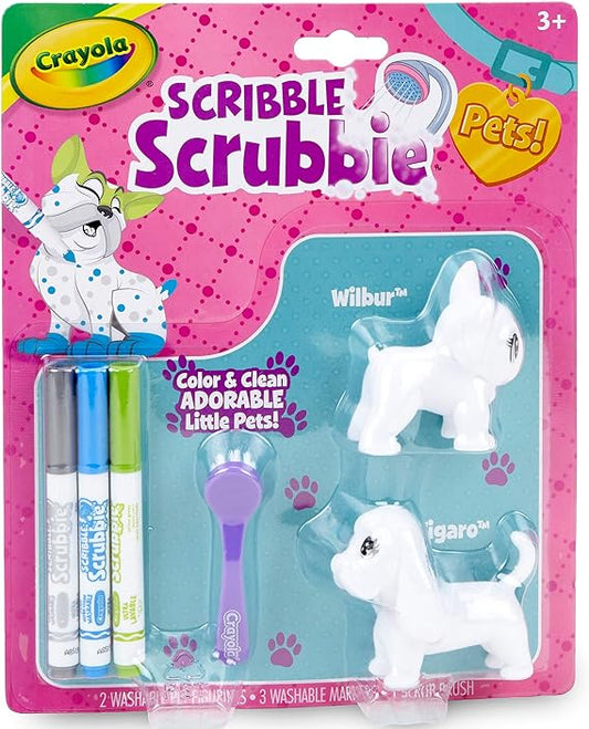 Crayola Scribble Scrubbie Pets Refill/Hound,6Pk
