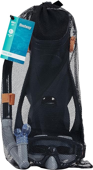 Bestway Essential Meridian Snorkel & Fin Set