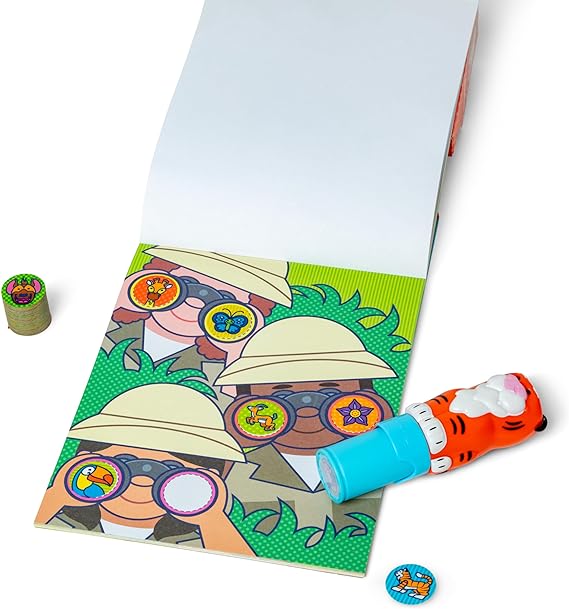 Melissa & Doug Sticker Wow! Srickewr Stamper & Activity Pad  Tiger
