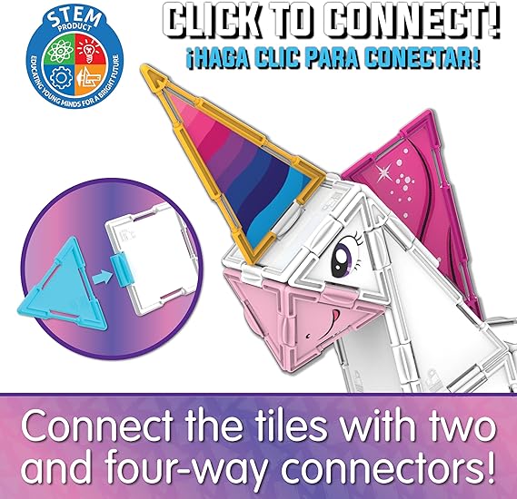 The Learning Journey Techno Tiles - Magical Unicorn (100+ pcs)