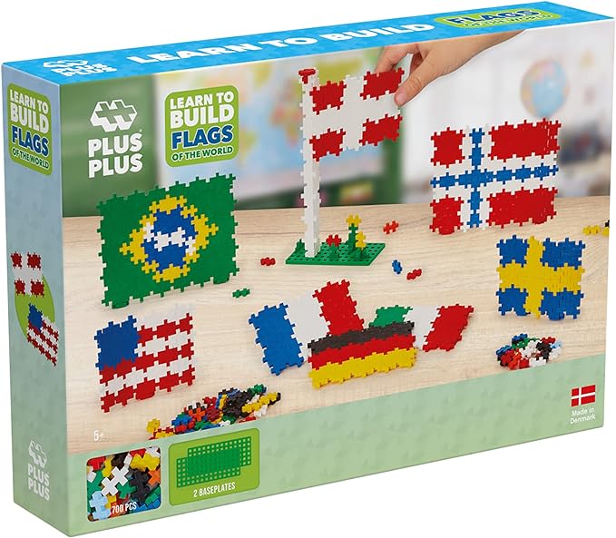 Plus-Plus Learn To Build Flags of the World