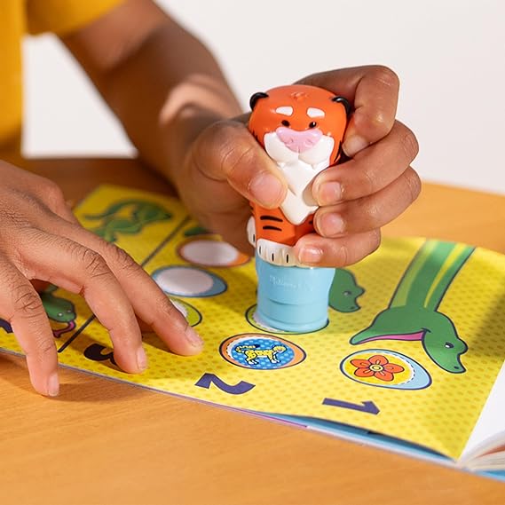 Melissa & Doug Sticker Wow! Srickewr Stamper & Activity Pad  Tiger