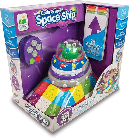 The Learning Journey Code and Learn Space ship