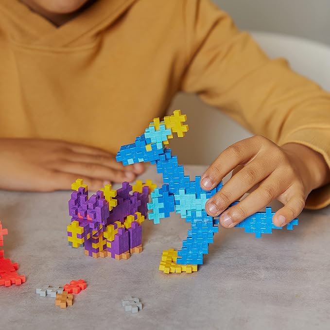 Plus-Plus Learn To Build Dinosaurs