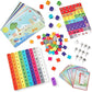 Hand2mind MathLink Cubes Numberblocks 1-10 Activity Set