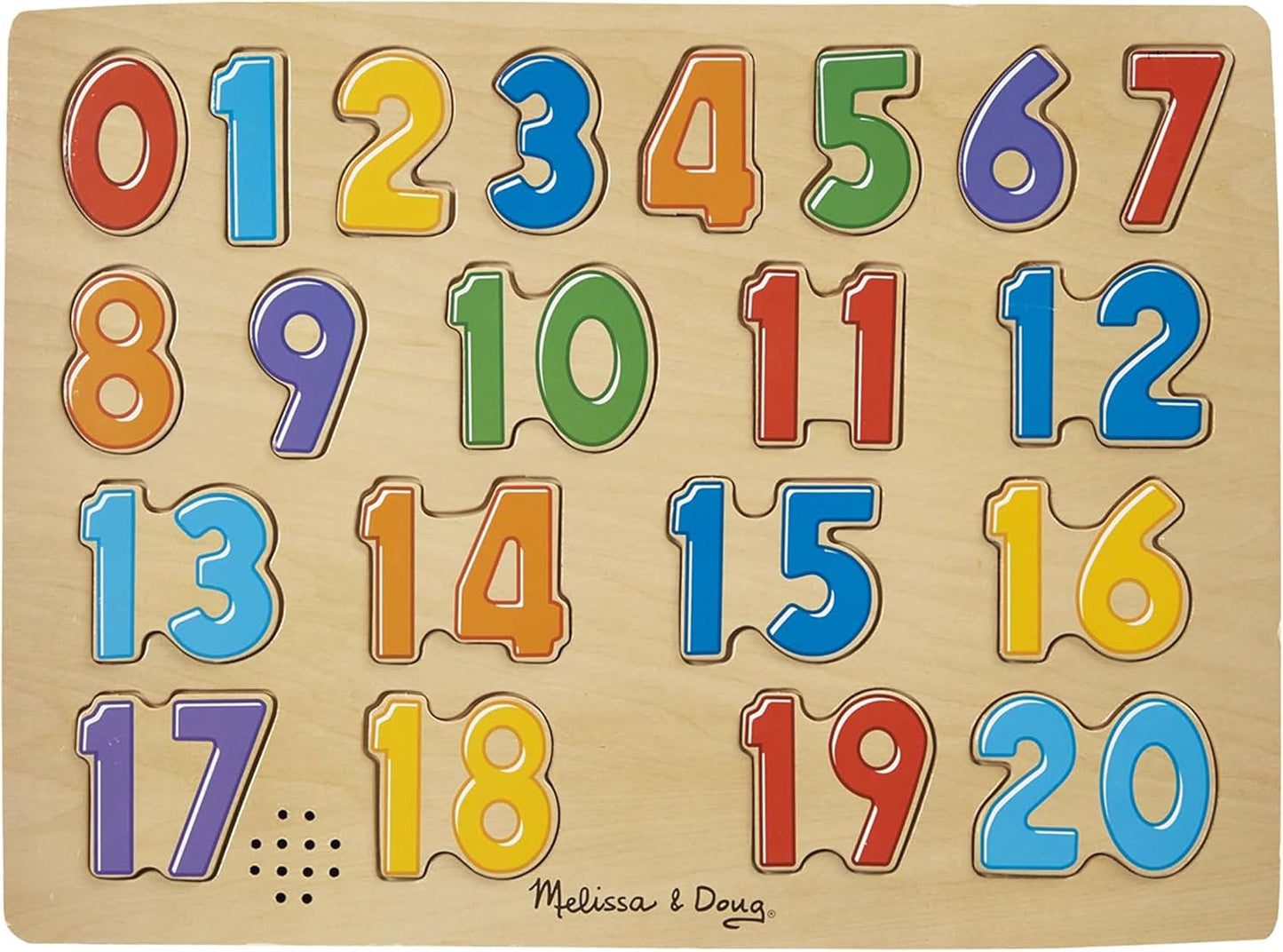 Melissa & Doug Numbers Sound Puzzle