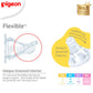 Pigeon Official - Standard/Peristaltic Nipple Fast flow for 6+months 1pc per box