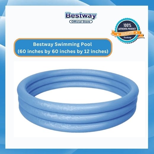 Bestway Swimming Pool (60 inches by 60 inches by 12 inches)