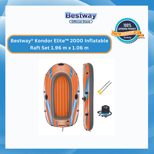 Bestway 65 x 42/1.96m x 106cm Kondor Elite 2000 Raft