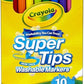 Crayola 24CT WCRAYON + 10CT Supertips + VC IN PLASTIC