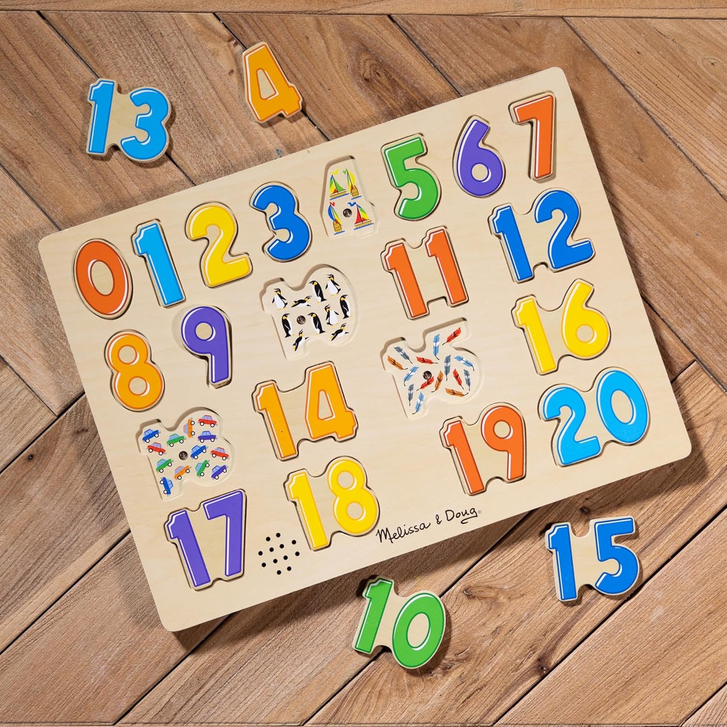 Melissa & Doug Numbers Sound Puzzle