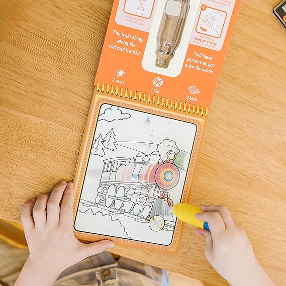 MELISSA & DOUG Water Wow Vehicles