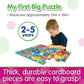 The Learning Journey My First Big Floor Puzzle - Jungle Friends