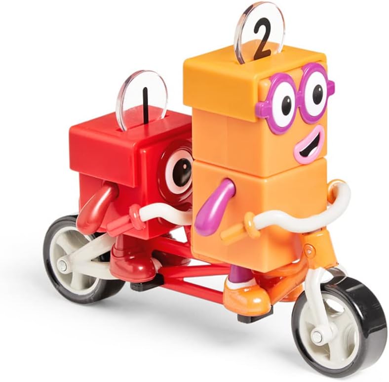 Learning Resources Numberblocks 1 & 2 Figures On A Bike Figures