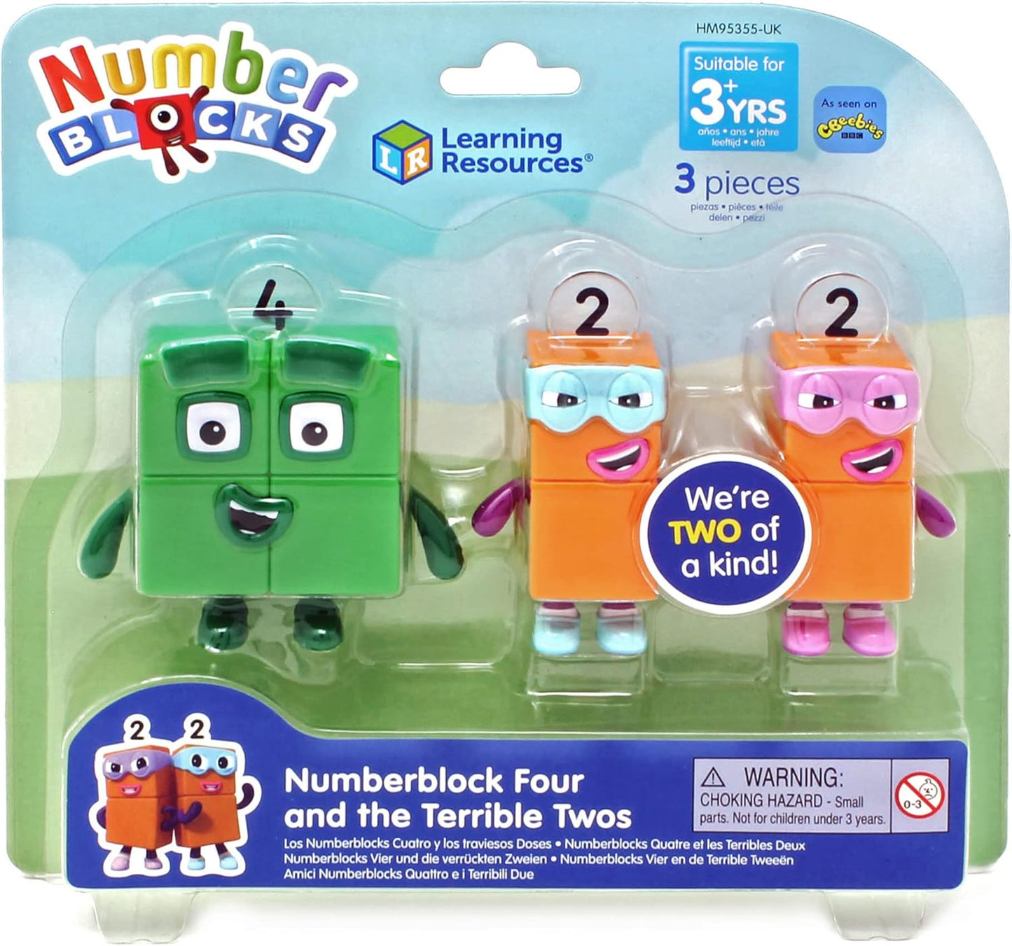 Learning Resources Numberblocks 4 & Terrible Twos Figures