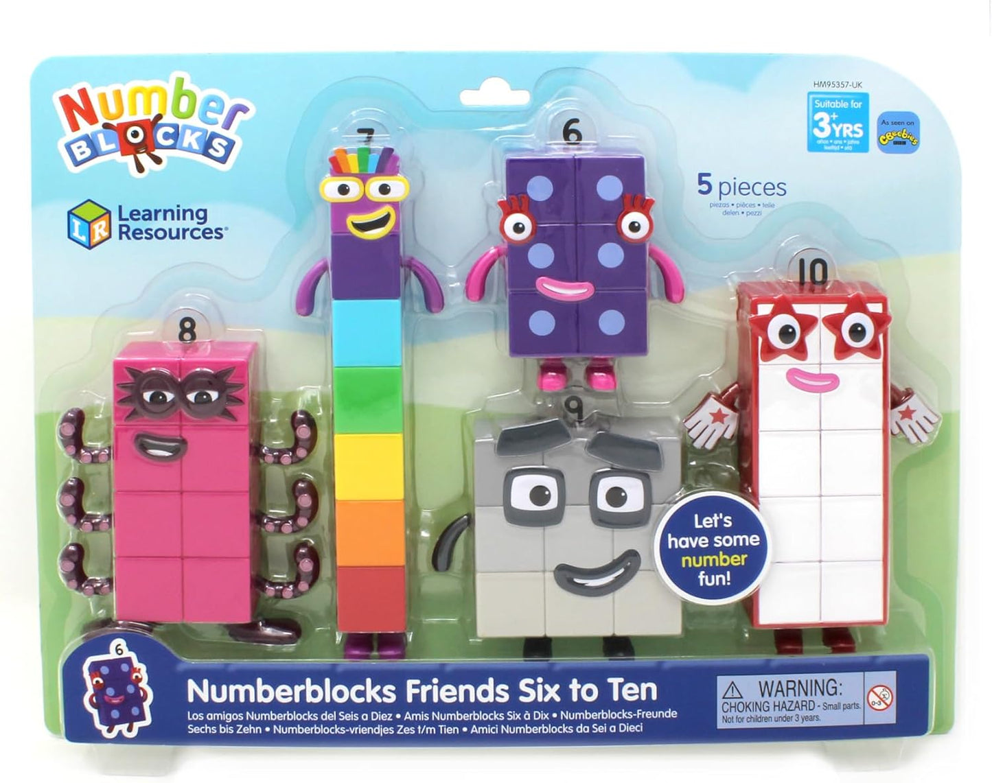 Learning Resources Numberblocks 6-10 Figures