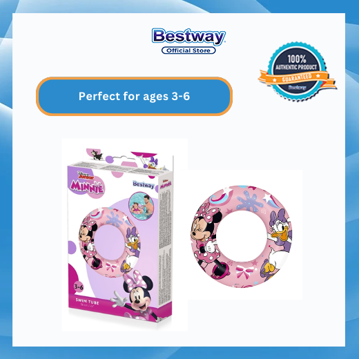 Bestway 22/56cm Swim Ring - Minnie Mouse