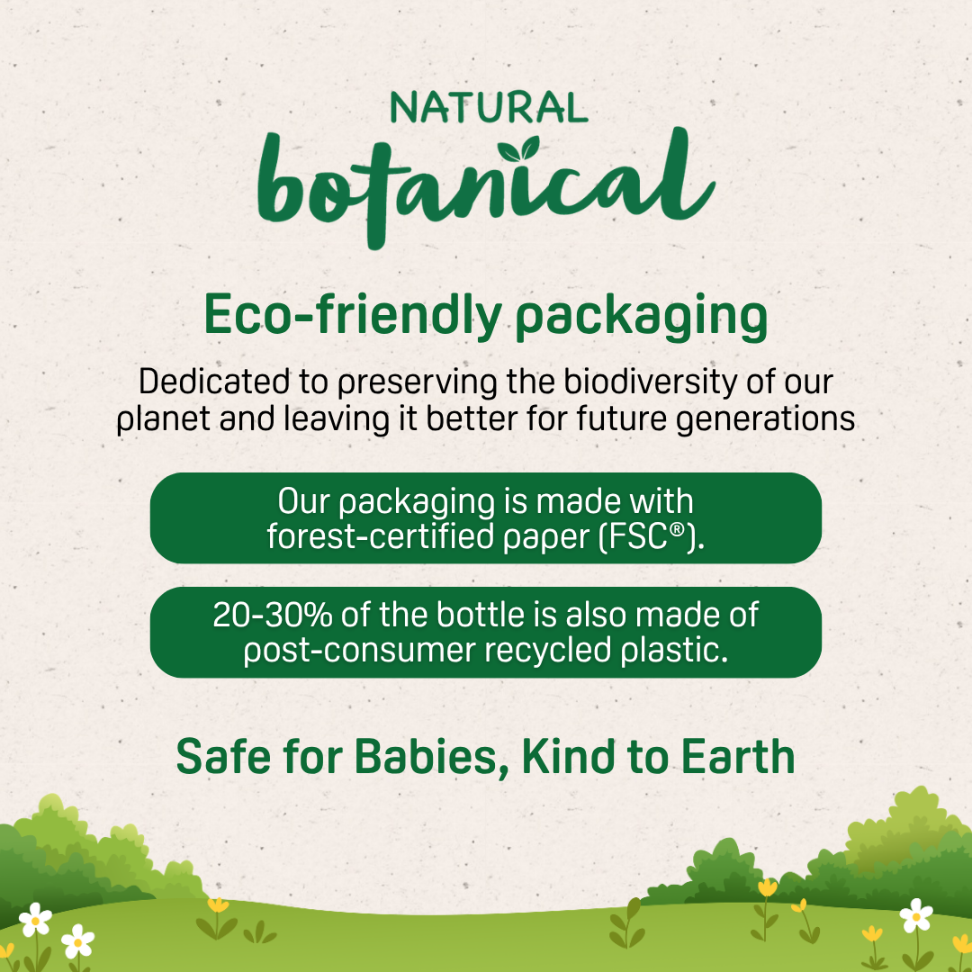 Pigeon Official Natural Botanical Baby Shampoo 200ml– pH Balanced Hair Care with Chamomile, 24H Moisturization, Newborn Safe, Dermatologically Tested, Hypoallergenic, 90% Natural Origin, Japan No. 1 Brand